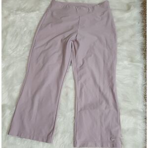 Nike pink Wide‎ Leg Cropped Pants Sz Sm